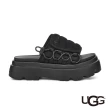 【UGG】女鞋/拖鞋/厚底拖鞋/真皮拖鞋/Callie(黑色-UG1152697BLK)