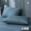 【ISHUR伊舒爾】台灣製造 柔絲棉素色枕頭套2入組(柔絲棉 無印風 多款任選)
