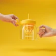 【Holoholo】NUT CUP 鮮榨橡果玻璃吸管杯（1000ml／4色）(榨汁杯、果汁杯、泡茶杯)