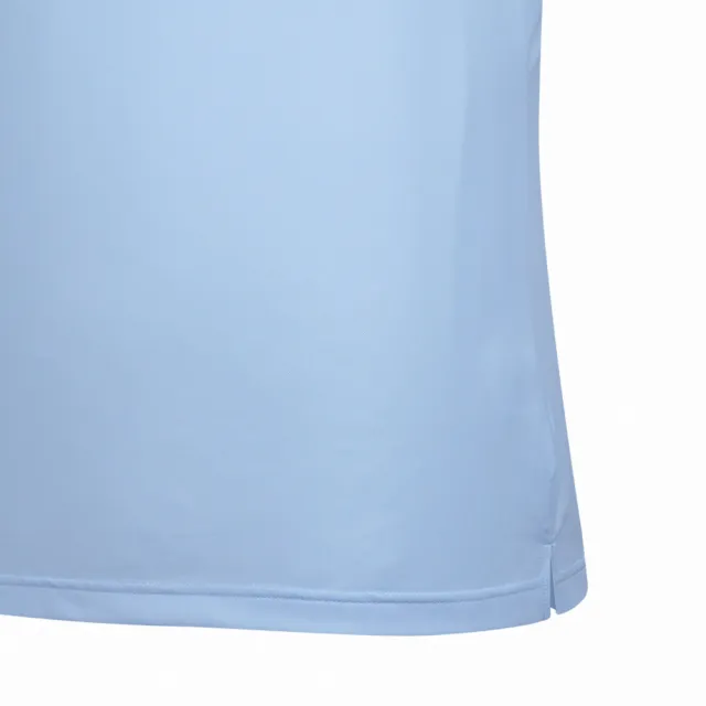 【PLAYBOY GOLF】男款素面滾邊休閒短袖POLO衫-藍(吸濕排汗/抗UV/芳香紗/高爾夫球衫/AA23118-55)