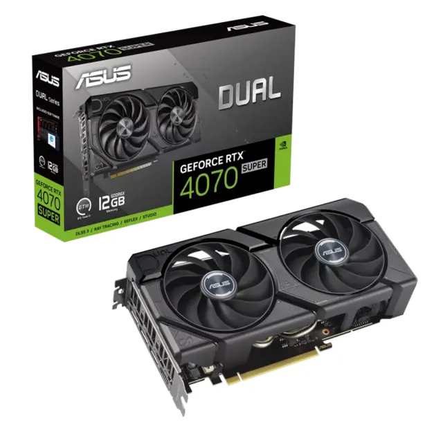 【ASUS 華碩】DUAL RTX4070S 12G EVO D6 顯示卡