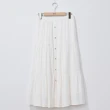 【IENA】質感日本布料蛋糕裙(#4272009 蛋糕裙 白色/深藍色)
