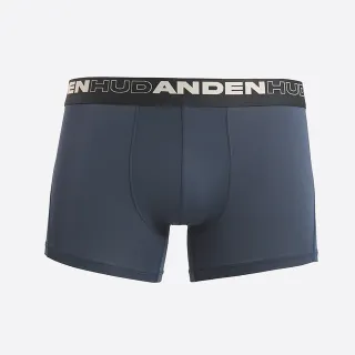 【Anden Hud】男款_吸濕排汗機能系列．短版變化平口內褲(湛藍-框字緊帶)