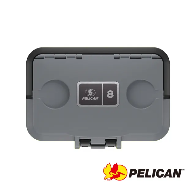 【PELICAN】8QT 個人保冰桶 灰綠(公司貨)