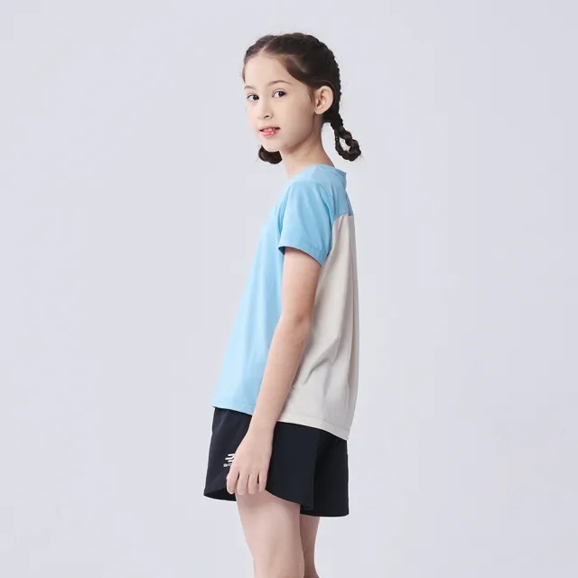 【BATIS 巴帝斯】24SS 女配色機能短T-女童-二色