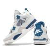 【NIKE 耐吉】休閒鞋 Air Jordan 4 Retro Industrial Blue 男鞋 軍藍 4代(FV5029-141)