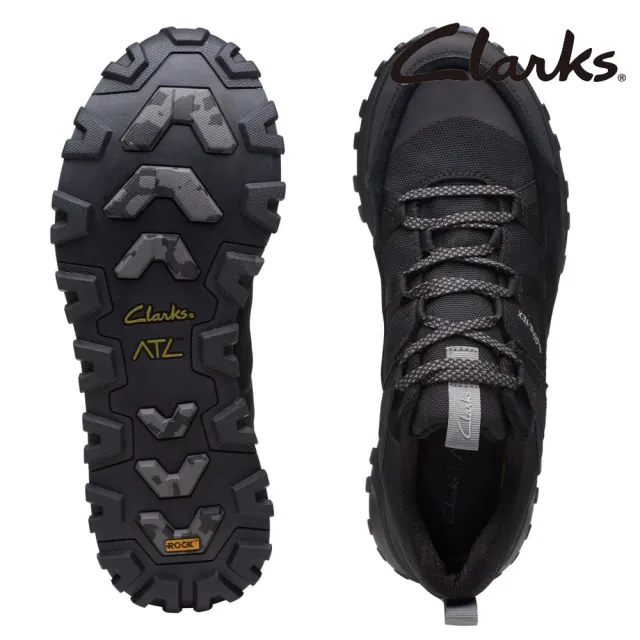 【Clarks】男款ATLTrek Run GTX防水輕健走休閒鞋(CLM72693C)