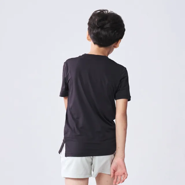 【BATIS 巴帝斯】24SS 男素色反光機能短T-男童-二色