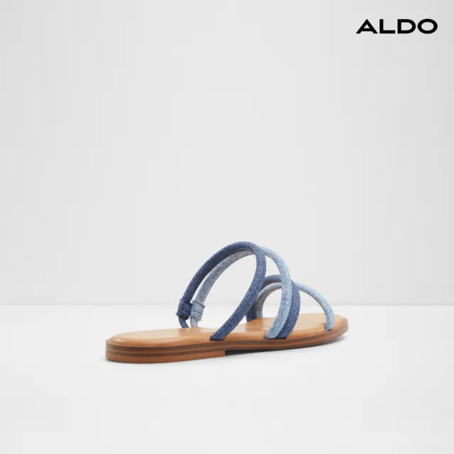 【ALDO】STILA-時尚簡約細帶涼拖鞋-女鞋(藍色)