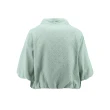 【ILEY 伊蕾】精緻泡泡布連袖小外套(淺綠色；M-XL；1241164003)