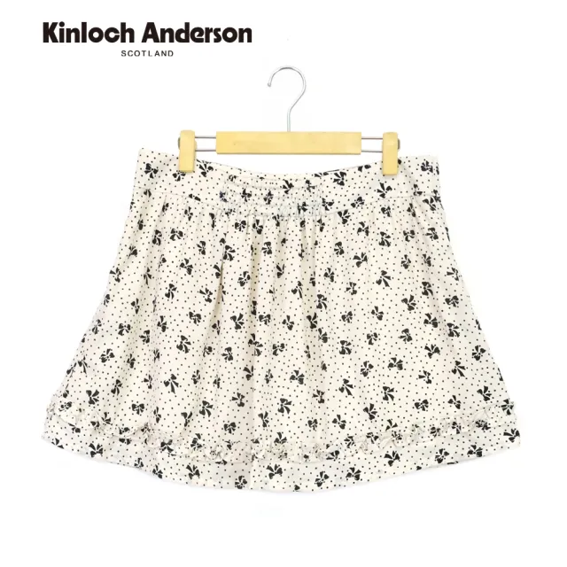 【Kinloch Anderson】甜美滿版蝴蝶結雪紡短裙 金安德森女裝(KA0574007)