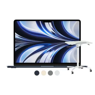 【Apple】氣壓式升降桌★MacBook Air 13.6吋 M2 晶片 8核心CPU 與 10核心GPU 8G/512G SSD