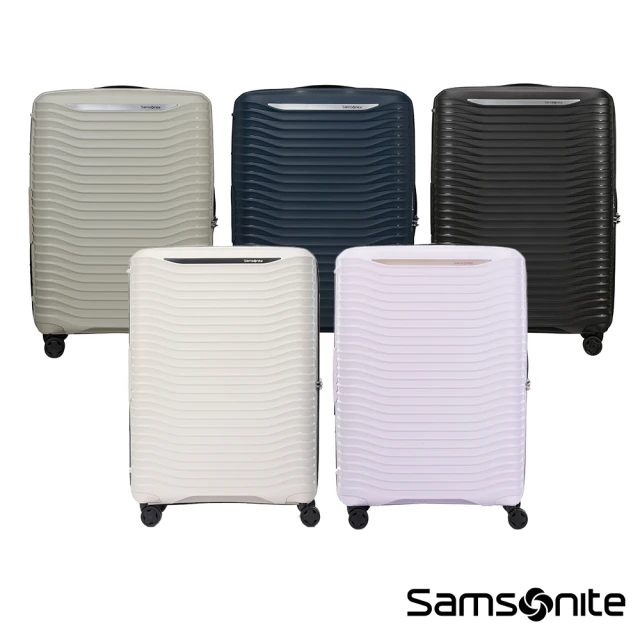 【Samsonite 新秀麗】25吋 UPSCAPE 極輕量PP可擴充減震懸掛輪行李箱(多色可選)