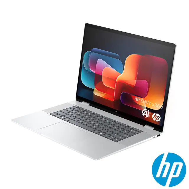 【HP 惠普】獨家標籤機組★16吋 Ultra7-155U 翻轉觸控EVO AI筆電(16-ac0018TU/32G/1TB SSD/W11)