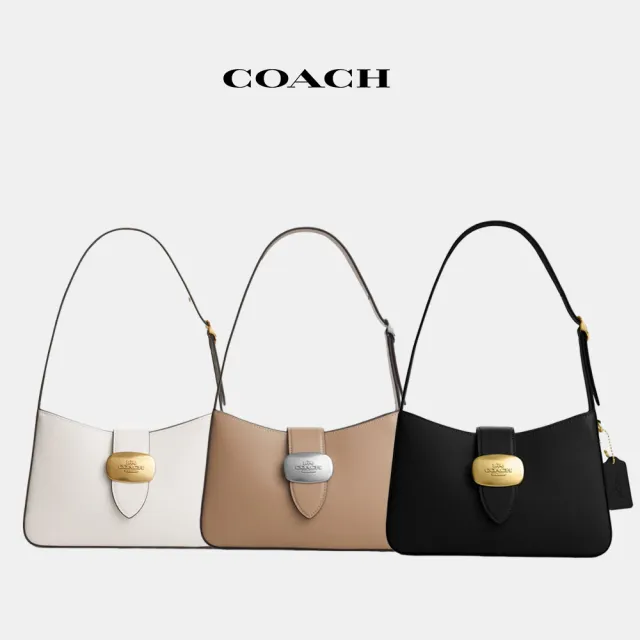 【COACH官方直營】CAMILA/ELIZA經典Logo手袋/水桶包(多款可選)