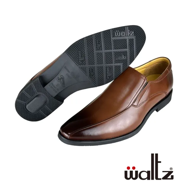 【Waltz】質感皮鞋 呼吸鞋 專利底 紳士鞋 真皮皮鞋(4W613007-23 華爾滋皮鞋)