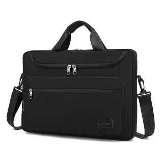 【H.S】雙11 HD2116BK 英倫電腦側背包15.6吋黑色