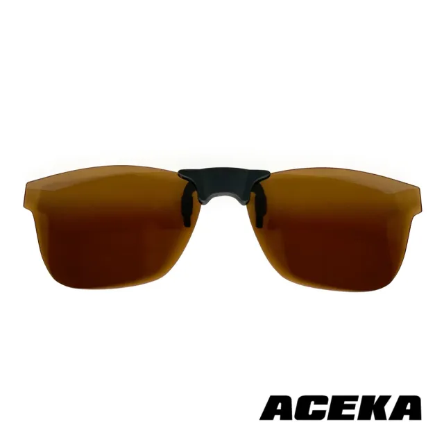 【ACEKA】復古貓眼琥珀棕磁吸式夾片(METRO 夾式系列)