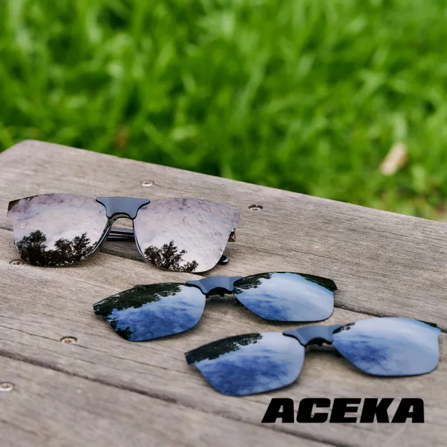 【ACEKA】復古貓眼琥珀棕磁吸式夾片(METRO 夾式系列)