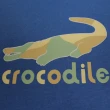 【Crocodile Junior 小鱷魚童裝】『小鱷魚童裝』經典鱷魚拚色印圖T恤(產品編號 : C65413-05 小碼款)