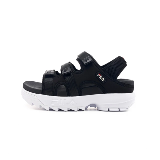 FILA Disruptor SD Puffy 女 運動涼鞋 厚底 增高 穿搭 黑(5-S138Y-013)