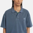 【Timberland】男款深寶石藍短袖Polo衫(A42D5433)