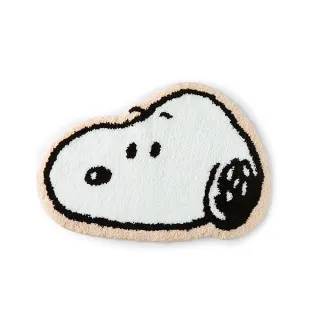 【Norns】Peanuts史努比腳踏墊(Snoopy 造型吸水踏墊 防滑植絨腳踏墊 可機洗)
