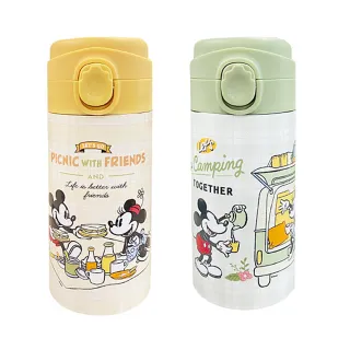 【Disney 迪士尼】不鏽鋼保溫保冷杯 300ML(隨行杯 環保杯 米奇米妮 小熊維尼)