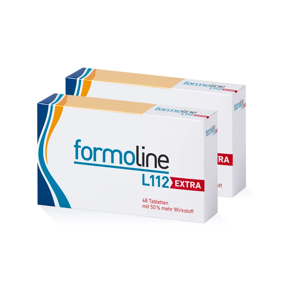 【formoline 芙媚琳】窈窕加強錠x2盒(共96錠;林姿佑代言/卡油錠/歐洲專利甲殼素/德國原裝進口)