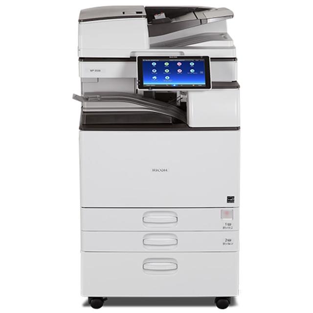 【RICOH】MP3555 多功能黑白A3雷射影印機(福利機/影印/掃描/傳真/列印)