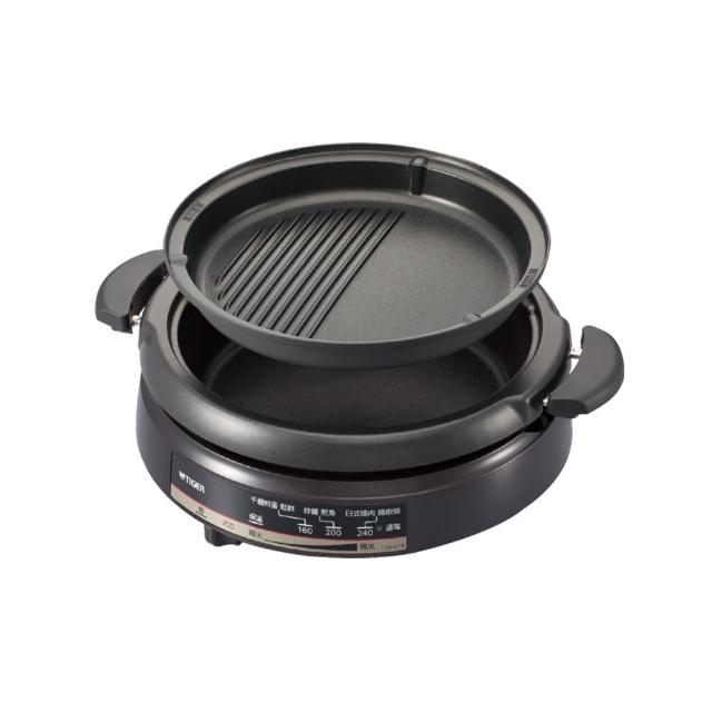 【TIGER虎牌】3.5L多功能鐵板萬用鍋(CQE-A11R)