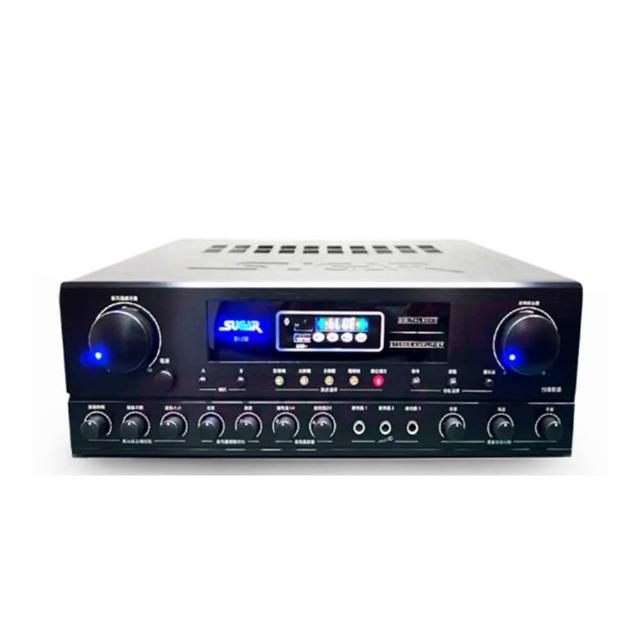 【SUGAR】SA-818(250W+250W 藍芽版/USB 數位廻音電路 擴大機)