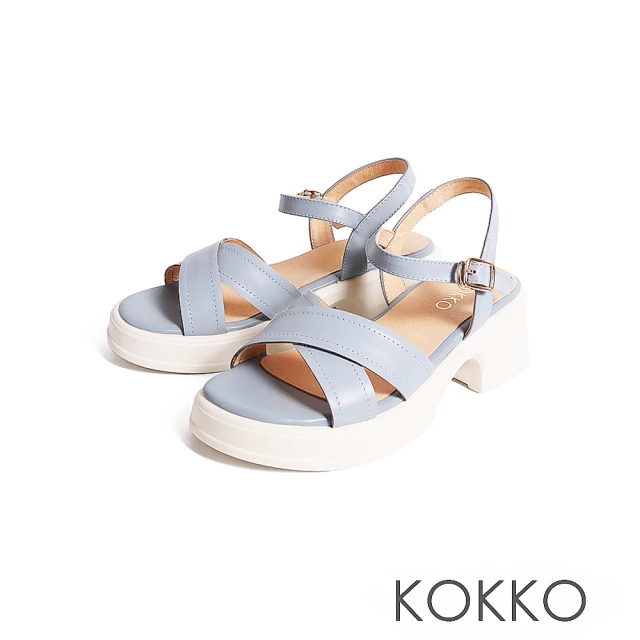 KOKKO 集團 編織鏤空感柔軟羊皮隨妳彎包鞋(淺綠色)好評