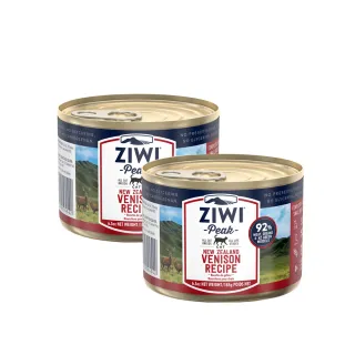 【ZIWI巔峰】鮮肉貓主食罐-鹿肉 185g 12件組(貓罐 罐頭 肉泥 關節 葡萄糖胺 軟骨素)