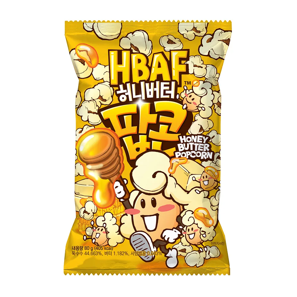 【HBAF】蜂蜜奶油味爆米花80g