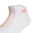 【adidas 愛迪達】基本款短襪 三雙 T SPW ANK 3P 男女 - IK0546