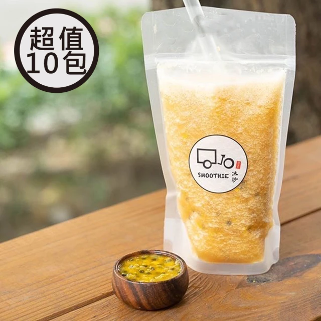 【JOE_SMOOTHIE冰沙】百香鳳梨冰沙400ml(10包/箱)