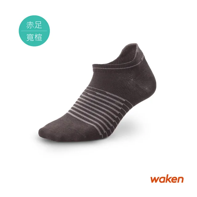 【Waken】輕量消臭赤足慢跑襪(多功能訓練襪/除臭襪/馬拉松襪/機能襪/運動襪/慢跑襪/手工級對目/襪子)