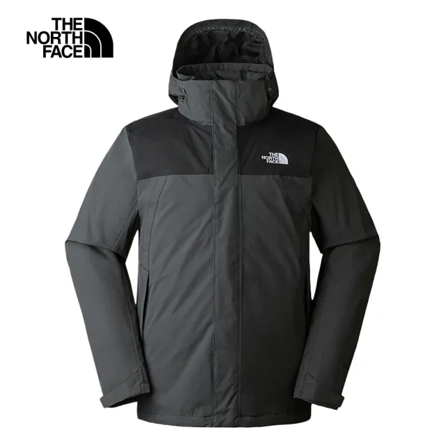 【The North Face 官方旗艦】防水透氣保暖連帽三合一外套-內搭羽絨款(多款任選)