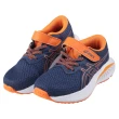 【布布童鞋】asics亞瑟士EXCITE夕陽橘藍色兒童機能運動鞋(J3X297E)
