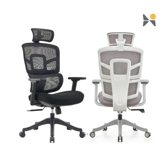 YOKA 佑客家具 H53 人體工學椅-免組裝(辦公椅 主管椅 電競椅 電腦椅)