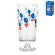 【日本ADERIA】多款任選5個 昭和復古高腳玻璃杯 305ml 五款花色