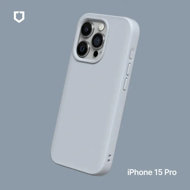 【Apple】iPhone 15 Pro(128G/6.1吋)(犀牛盾防摔殼組)