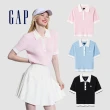 【GAP】女裝 Logo翻領短袖針織衫-多色可選(465703)