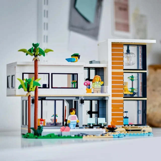 【LEGO 樂高】創意百變系列3合1 31153 現代住宅(DIY積木 建築模型 禮物 居家擺設)