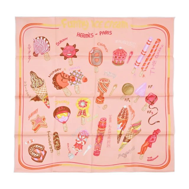 Hermes 愛馬仕 Ex-Libris 刺繡Twilly絲