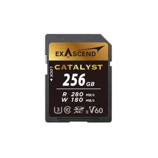 【Exascend】Catalyst V60 高速SD記憶卡 256GB(正成公司貨)