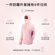 【MI MI LEO】買一送一-全面機能竹炭連帽防曬外套 竹炭女背心-共2件(台灣製 抗UV 竹炭抗菌 吸濕排汗)