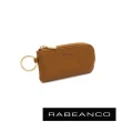 【RABEANCO】迷時尚系列鑰匙零錢包(深駝)