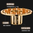 【SUNLY】大蓋雙開磁吸式閉合防臭地漏芯2入組(排水孔蓋 地漏塞 防蟲 防臭 過濾防堵)